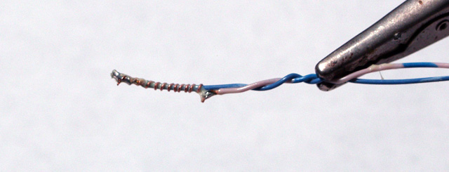 Coated with nitrocellulose